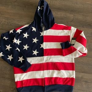American flag hoodie